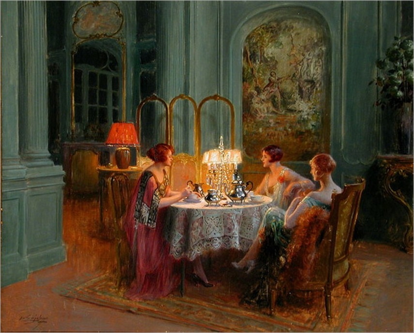 Tè pomeridiano e pettegolezzi